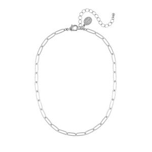 Elegant Silver Chain Necklace